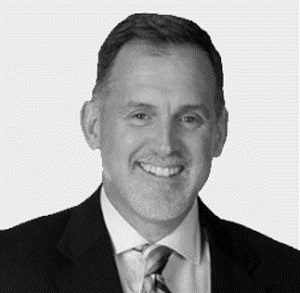 Smiling man in business suit