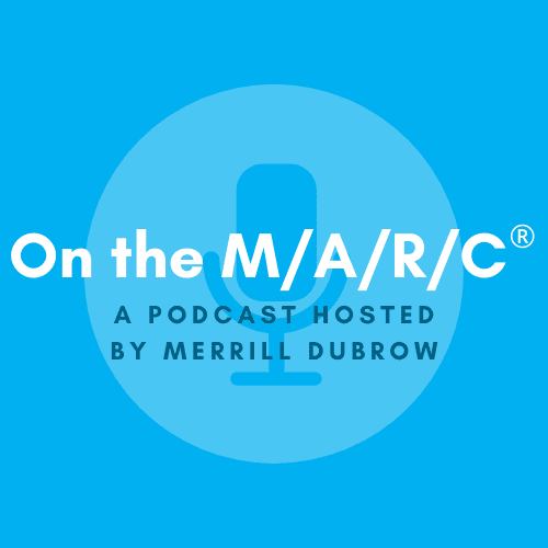 Blue podcast logo design