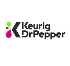 Beverage company logo with vibrant elements
